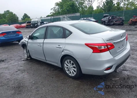2018 Nissan Sentra Sv z USA, uszkodzony, nr VIN 3N1AB7APXJY281477